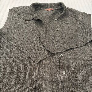 Women's Black Button Down Shirt